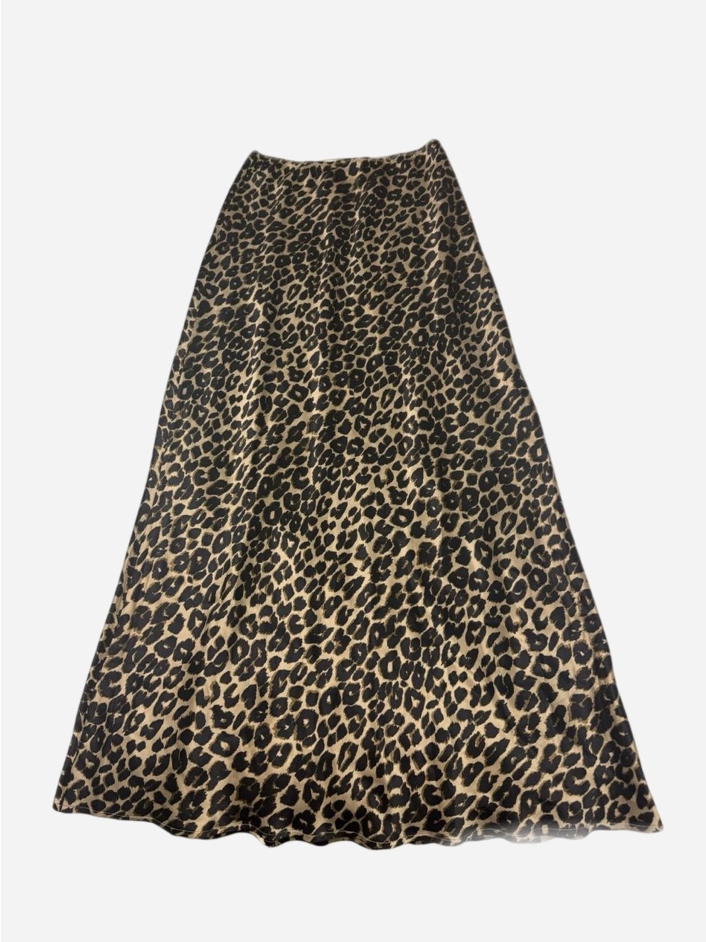 Reformation Leopard-Print Maxi Skirt - Tan & Black
